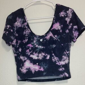 lululemon athletica diamond dye align tee